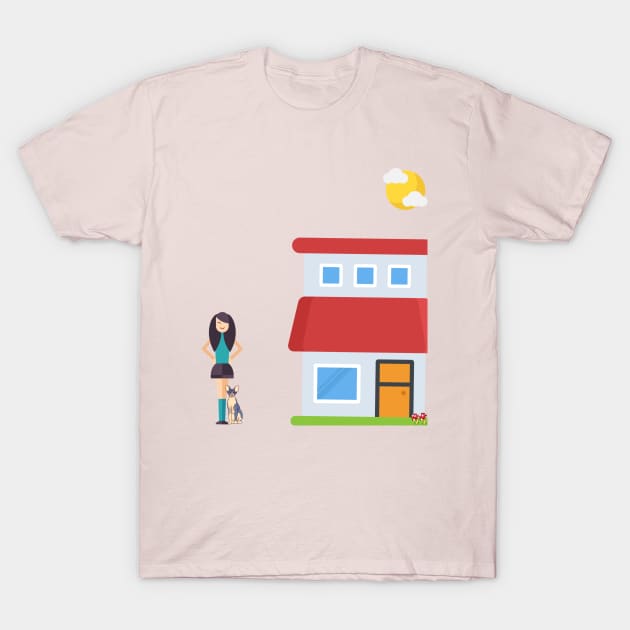 Hometown T-Shirt by Chocolady254